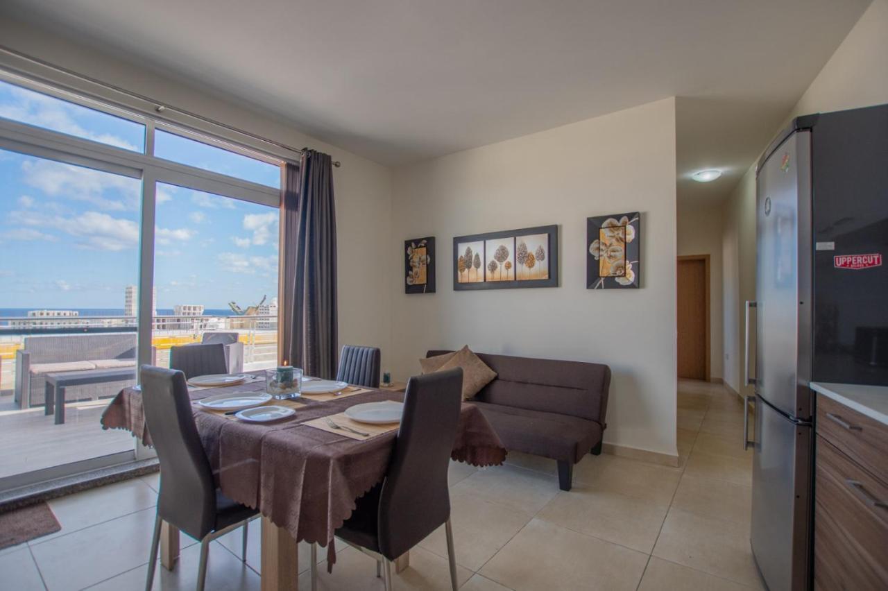 Kernice Penthouse With Sea And Country Views Of Xghajra Екстер'єр фото