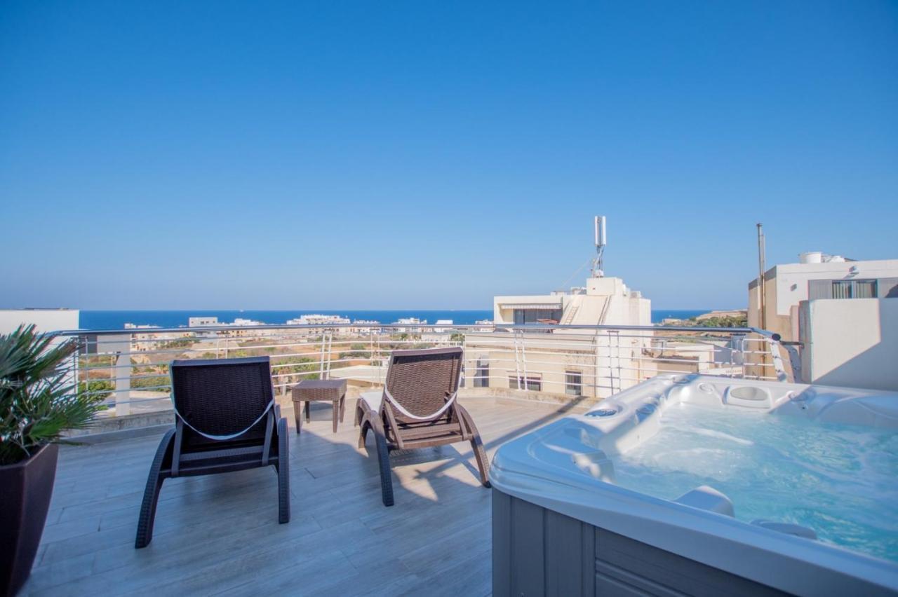 Kernice Penthouse With Sea And Country Views Of Xghajra Екстер'єр фото